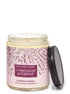 A Thousand Wishes Mason Single Wick Candle