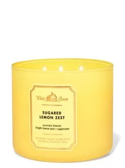 White Barn Sugared Lemon Zest 3-Wick Candle