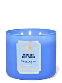 White Barn Midnight Blue Citrus 3-Wick Candle