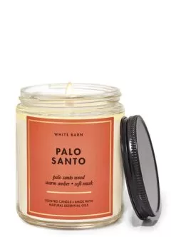 Palo Santo Mason Single Wick Candle