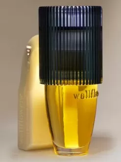 Midnight Fluted Nightlight Wallflowers Scent Control™ Fragrance Plug