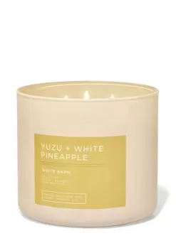 White Barn Yuzu & White Pineapple 3-Wick Candle