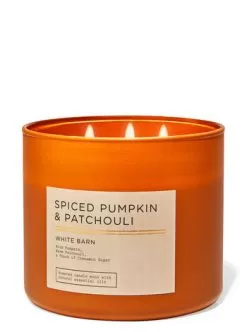 White Barn Spiced Pumpkin & Patchouli 3-Wick Candle