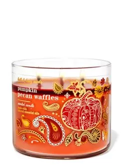 Pumpkin Pecan Waffles 3-Wick Candle
