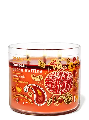 Pumpkin Pecan Waffles 3-Wick Candle