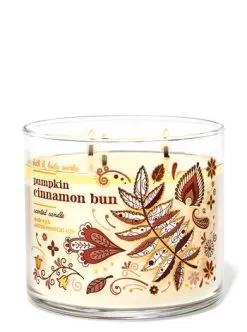 Pumpkin Cinnamon Bun 3-Wick Candle