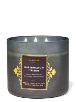 White Barn Marshmallow Fireside 3-Wick Candle