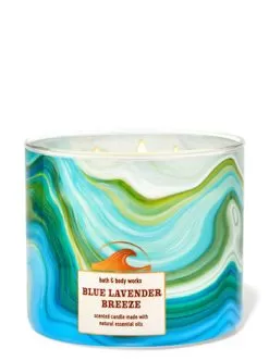 Blue Lavender Breeze 3-Wick Candle