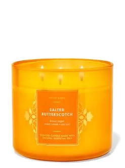 White Barn Salted Butterscotch 3-Wick Candle
