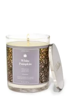 White Barn White Pumpkin Signature Single Wick Candle