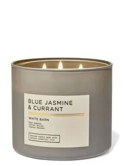 White Barn Blue Jasmine & Currant 3-Wick Candle