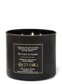 Sea Salt & Palms 3-Wick Candle