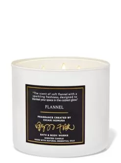 Flannel 3-Wick Candle