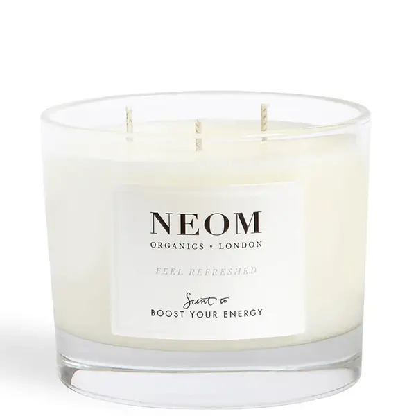 NEOM Feel Refreshed Scented 3 Wick Candle - Image 2