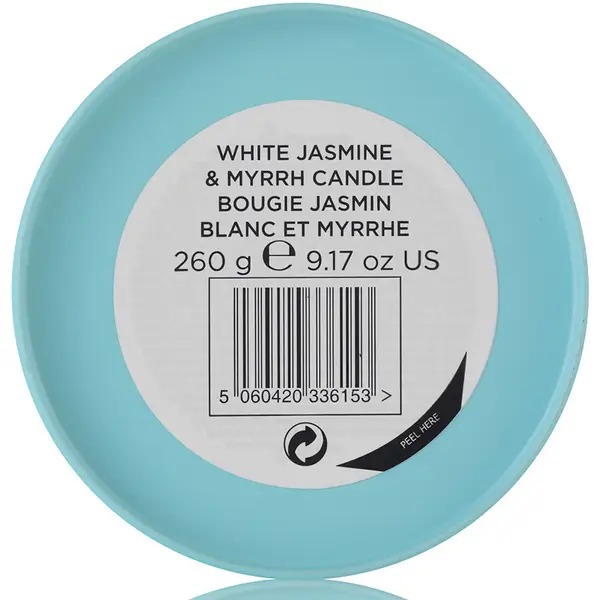 Sanctuary Spa White Jasmine Candle 260g - Image 3