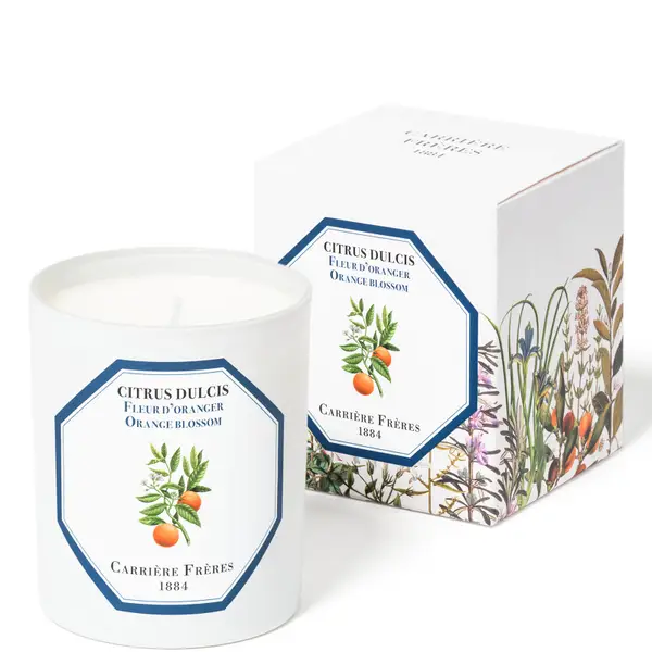 Carrière Frères Scented Candle Orange Blossom - Citrus Dulcis - 185 G - Image 2
