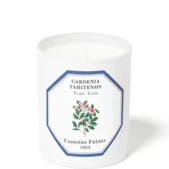 Carrière Frères Scented Candle Tiare - Gardenia Tahitensis - 185 G