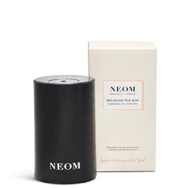 NEOM Wellbeing Pod Mini Essential Oil Diffuser - Black - Image 3