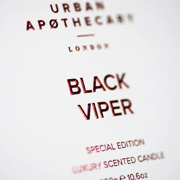 Urban Apothecary Black Viper Luxury Candle 300g - Image 3