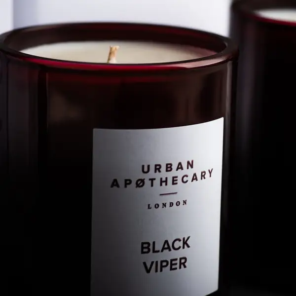 Urban Apothecary Black Viper Luxury Candle 300g - Image 6
