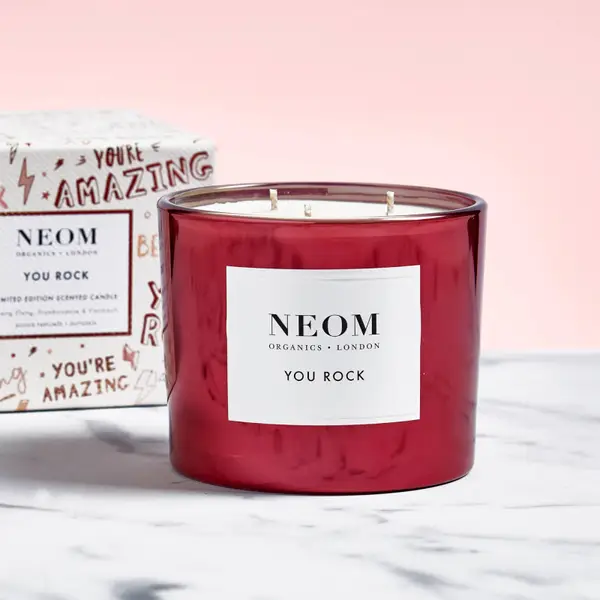 NEOM You Rock 3 Wick Candle 420g - Image 3