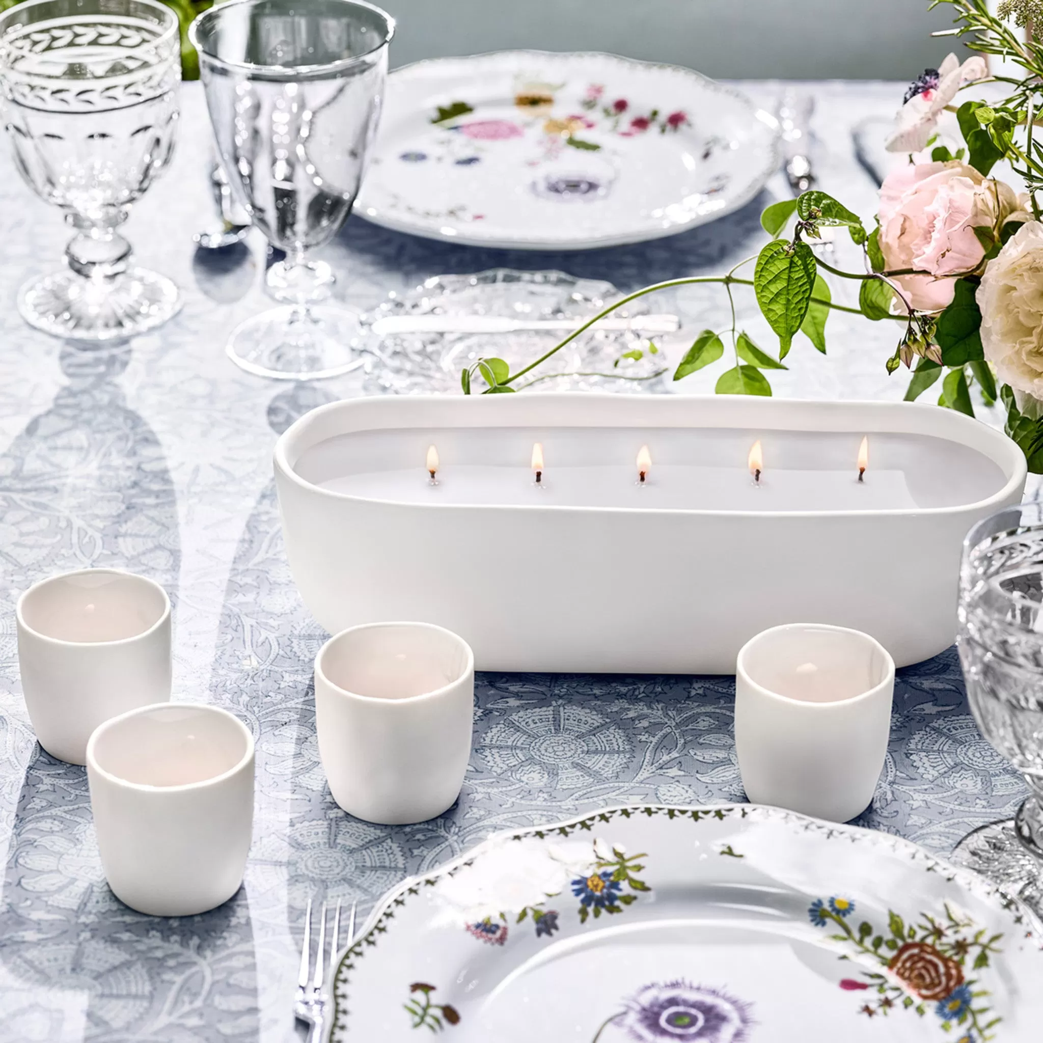 Alfresco White Tea And Rosemary Tealight Set - Image 8