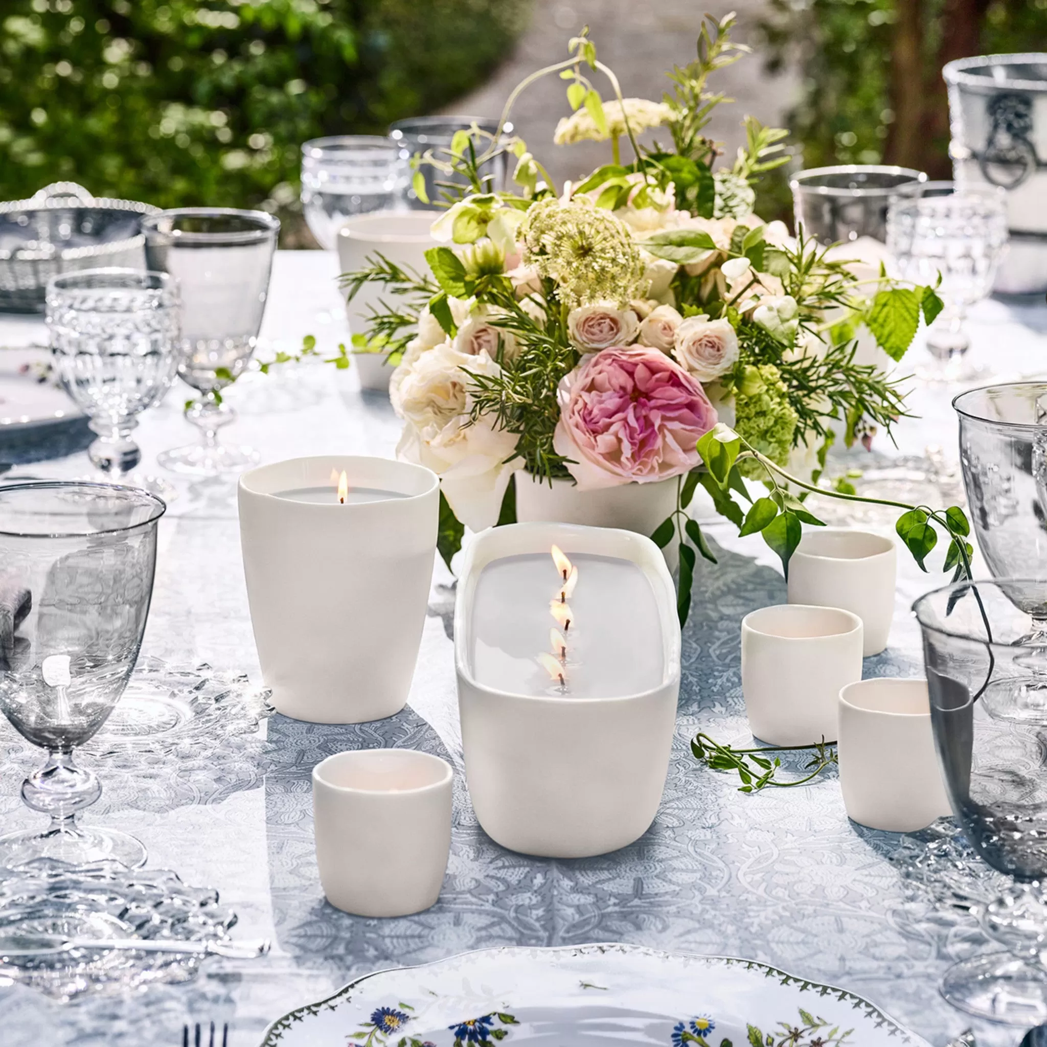 Alfresco White Tea And Rosemary Tealight Set - Image 9