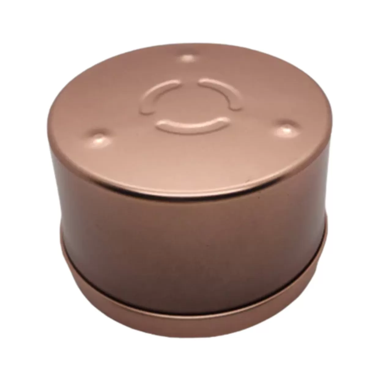 Rose Gold Candle Tin With Lid - 8 Oz. - 12 Pcs. - Image 3